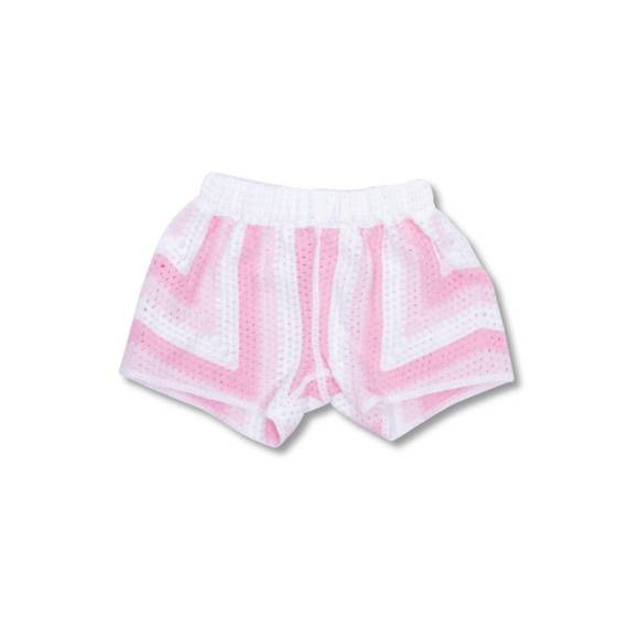 Tonal Crochet Shorts main image 1
